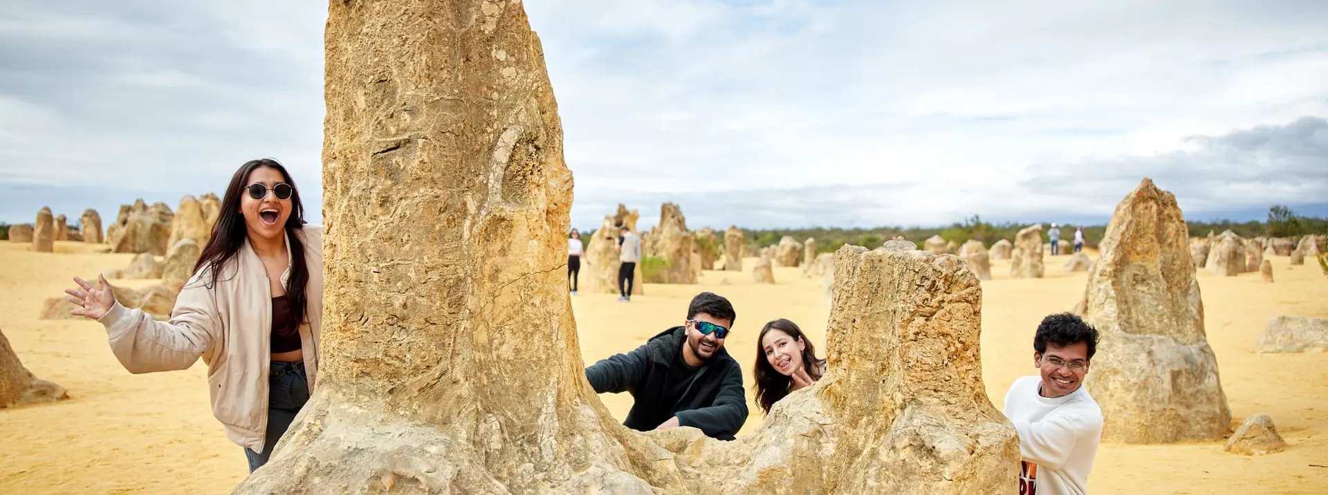 The Pinnacles Desert, 2 hours north of Perth, Western Australia